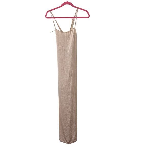 Nova Vintage cream maxi slip dress, XS - Picture 2 of 9